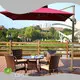 Outdoor Umbrella with Stand 10 Ft - - LIHUE 1