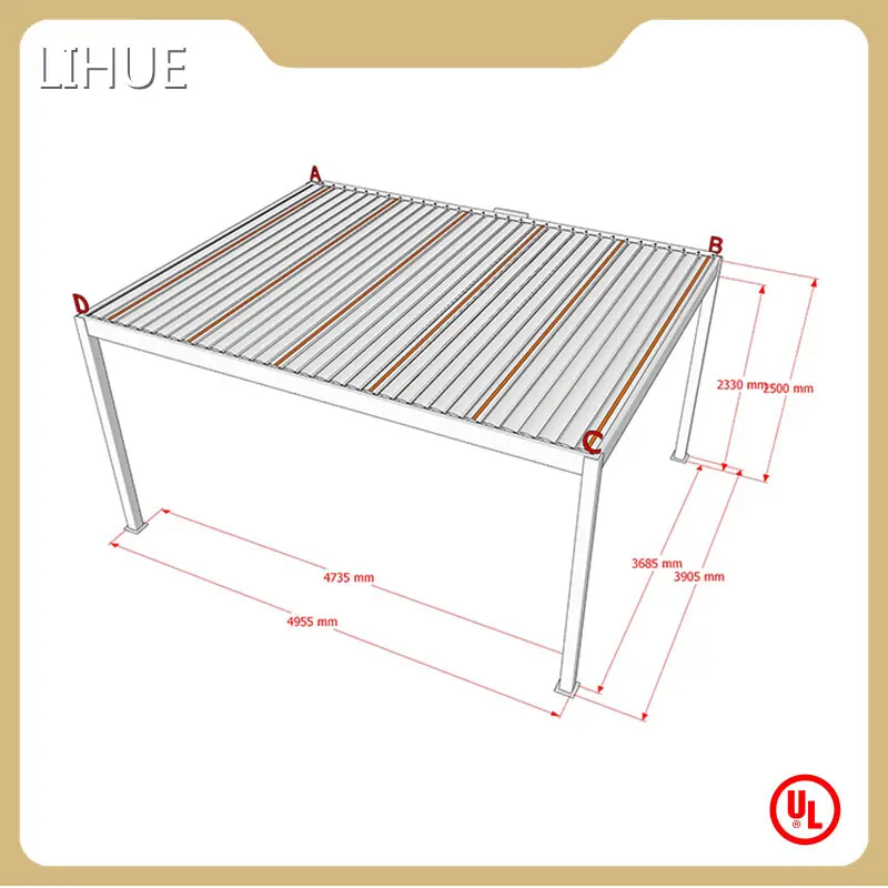 Custom Aluminum Pergola by LIHUE 1