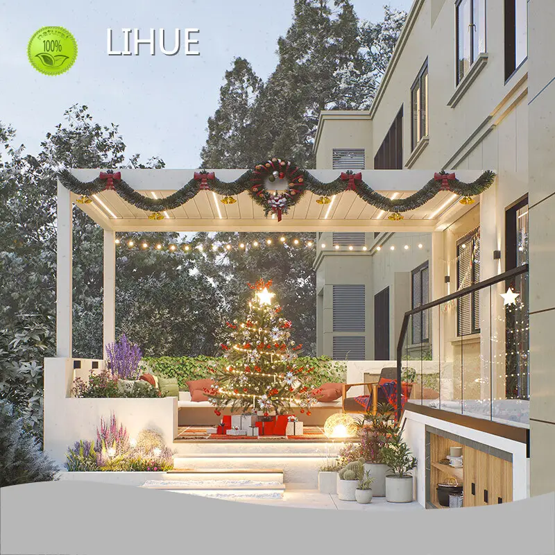 Louvered Pergola Kits by LIHUE 1