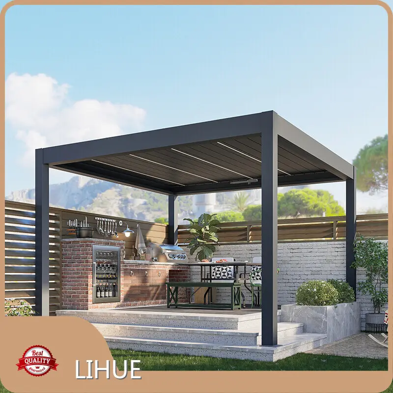 Luxury Metal Pergola - - LIHUE-1 1