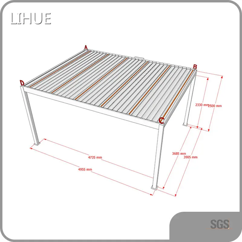 Standard Pergola Height by LIHUE 1
