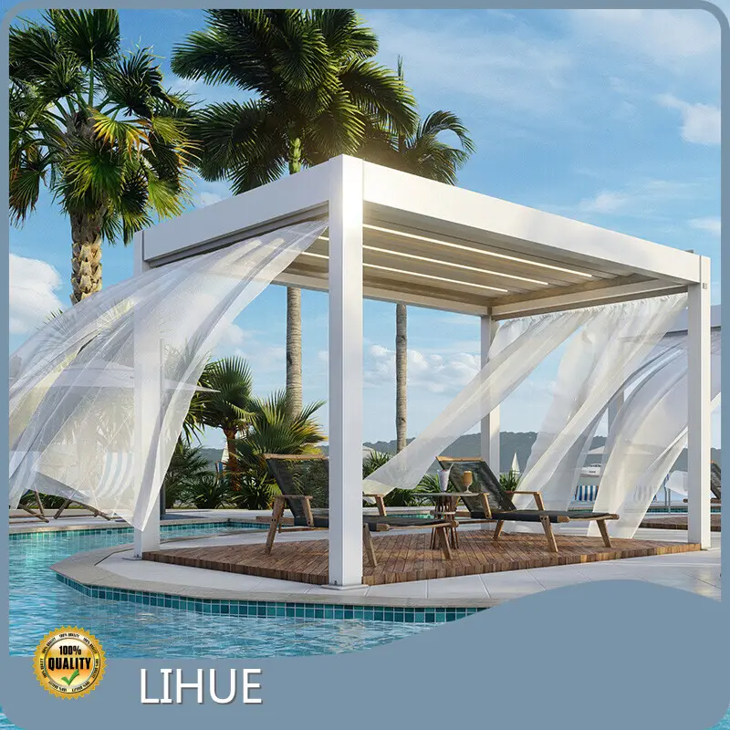10 X 16 Aluminum Pergola by LIHUE 1