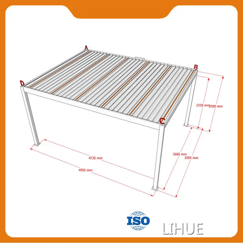 Extruded Aluminum Pergola - - LIHUE 1
