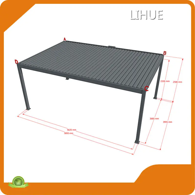 Custom Aluminum Pergola - - LIHUE-1 1