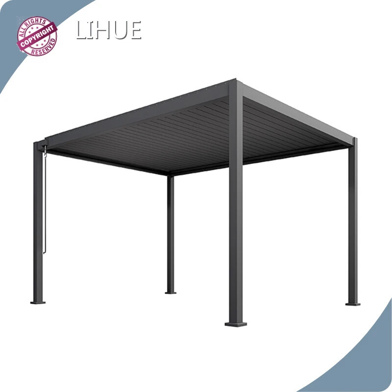 16x16 Louvered Pergola by LIHUE 1