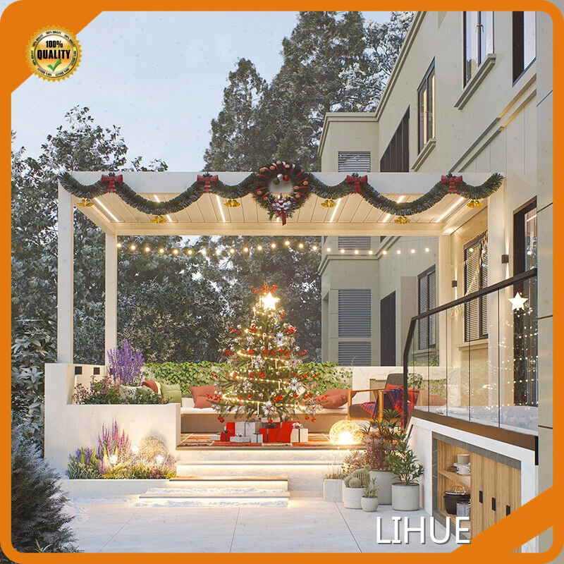 16x16 Louvered Pergola by LIHUE-1 1