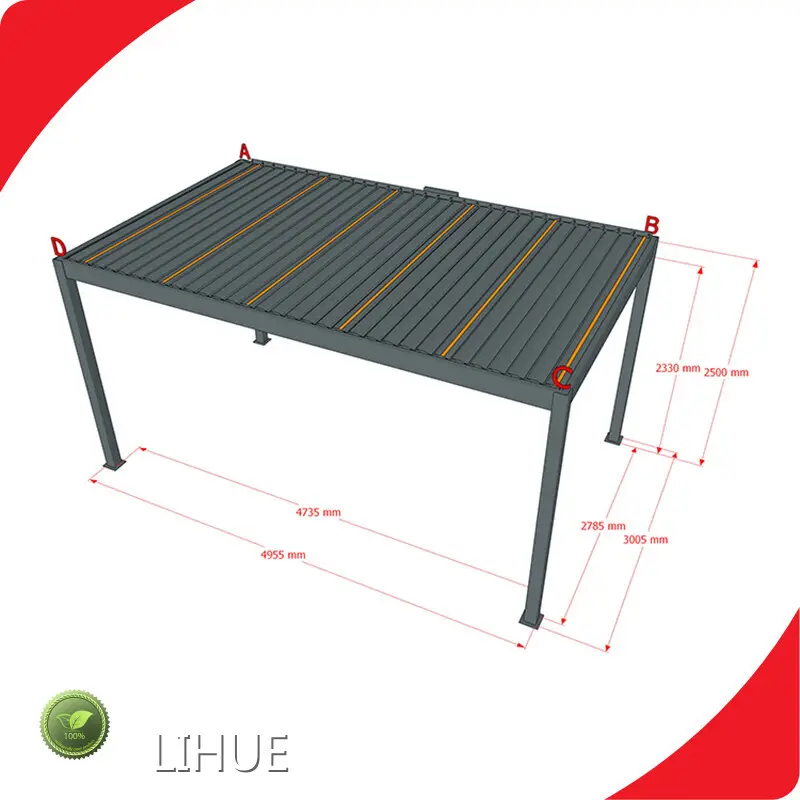 Aluminum Pergolas That Open and Close by LIHUE 1