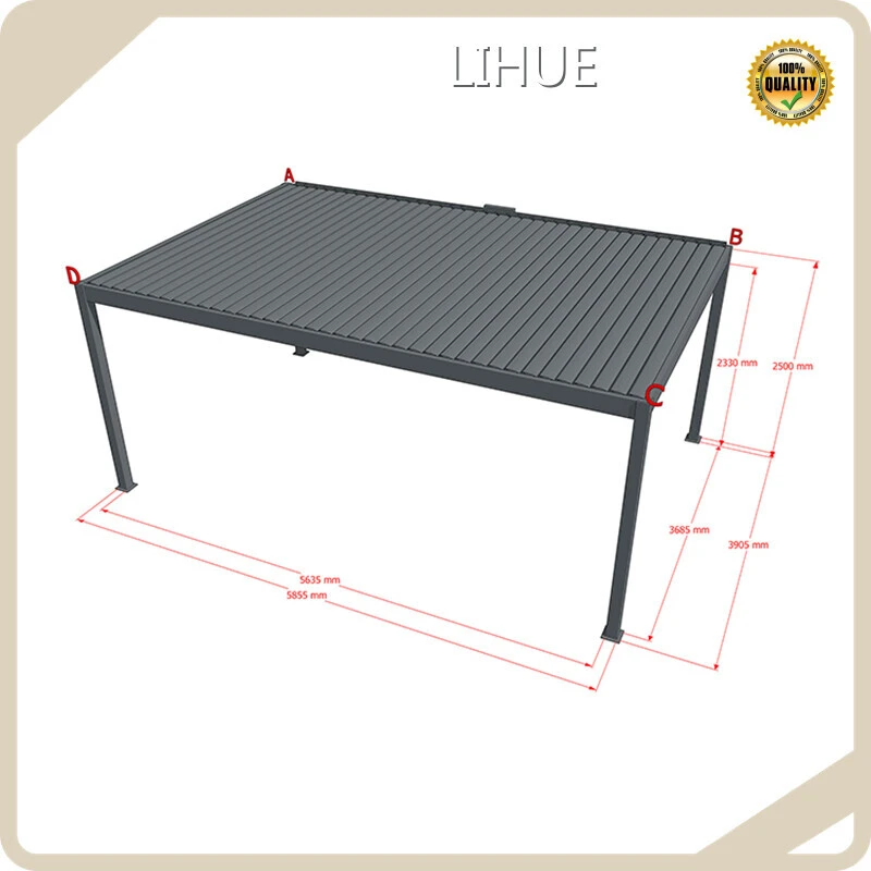 12x12 Pergola Kit by LIHUE 1