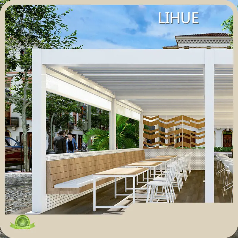 Pergola Kits with Adjustable Louvers - - LIHUE 1