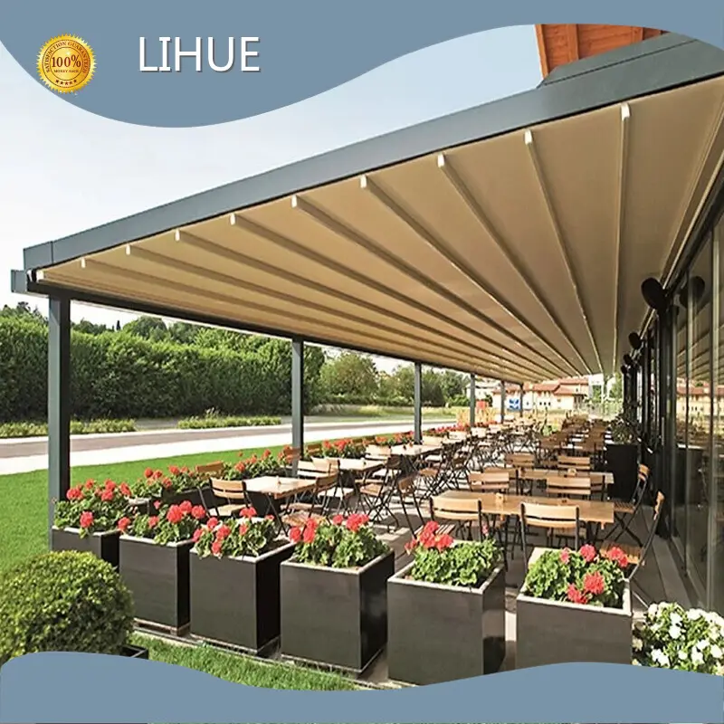 Pergola Retractable Aluminium by LIHUE 1