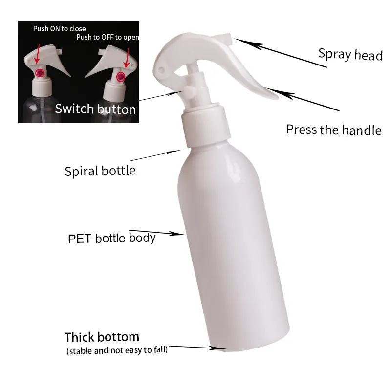 SJ MINGHUA Mini Plastic Spray Bottles - Acceptable 7