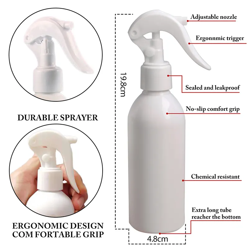 SJ MINGHUA Mini Plastic Spray Bottles - Acceptable 6