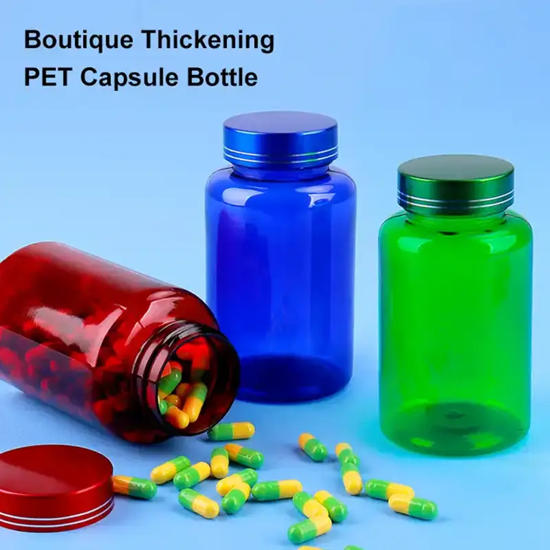 Clear Pill Bottles SJ MINGHUA,Plastic 8