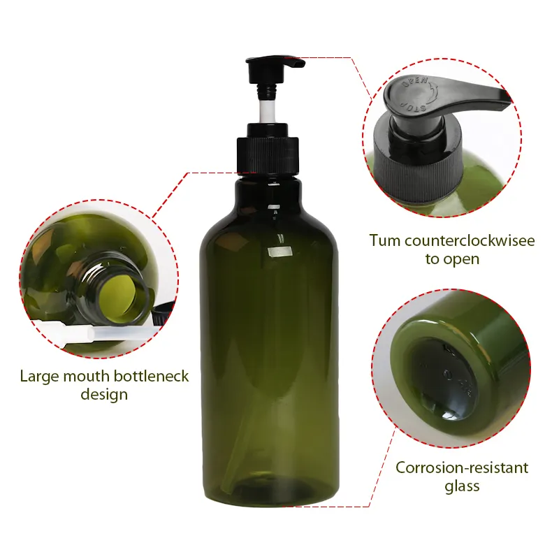 Plastic Lotion Bottles with Pump SJ-SH-012 SJ MINGHUA 11