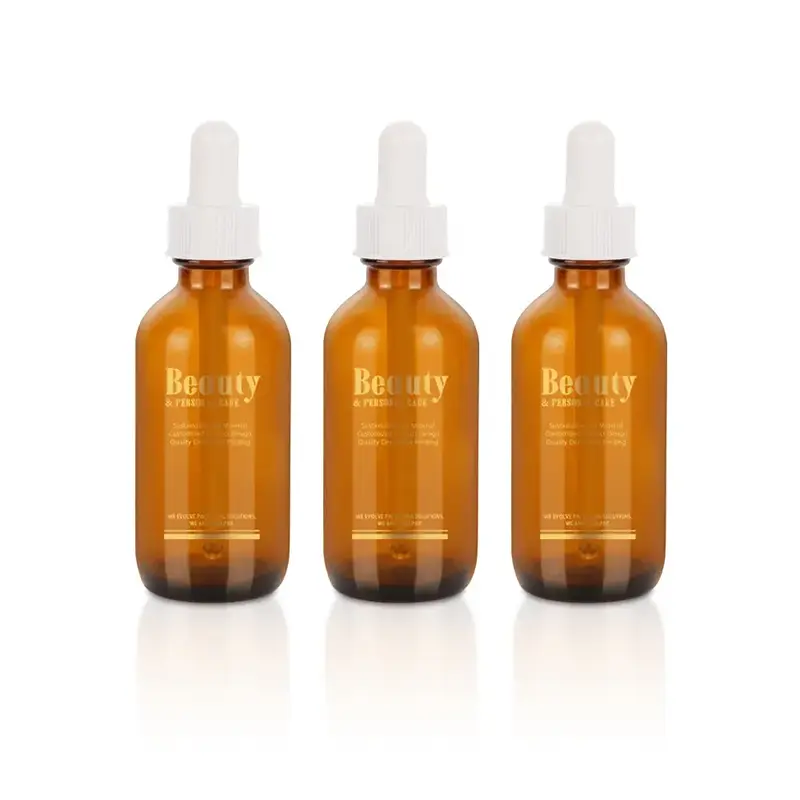Wholesale Amber Glass Dropper Bottles SJ MINGHUA Brand 2