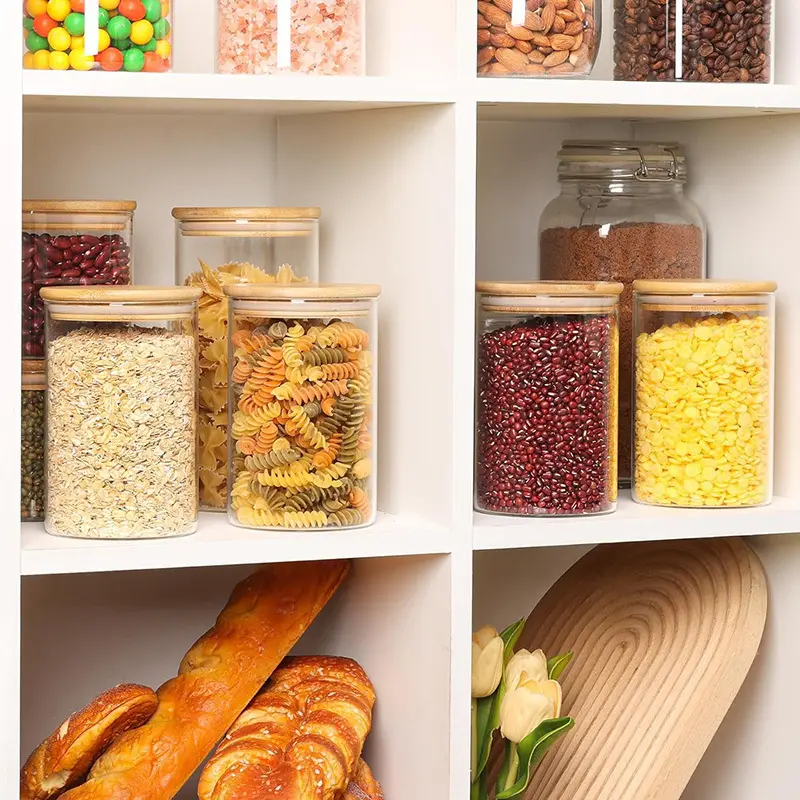 Custom Glass Food Containers SJ-GB-005 Factory Flexible Liquid Packaging 5