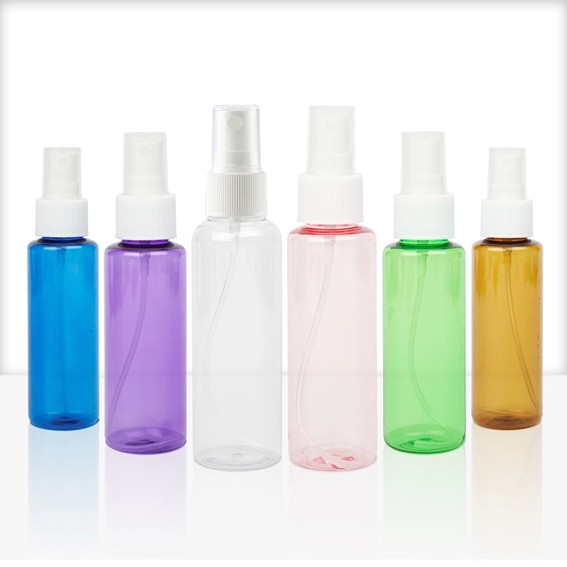 Wholesale Plastic Alcohol Spray Bottle Custom Transparent Bottle 1