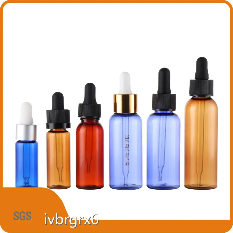 Dropper Bottles Wholesale Factory Bottle Packaging Amber/Clear/Blue/Custom Color 1