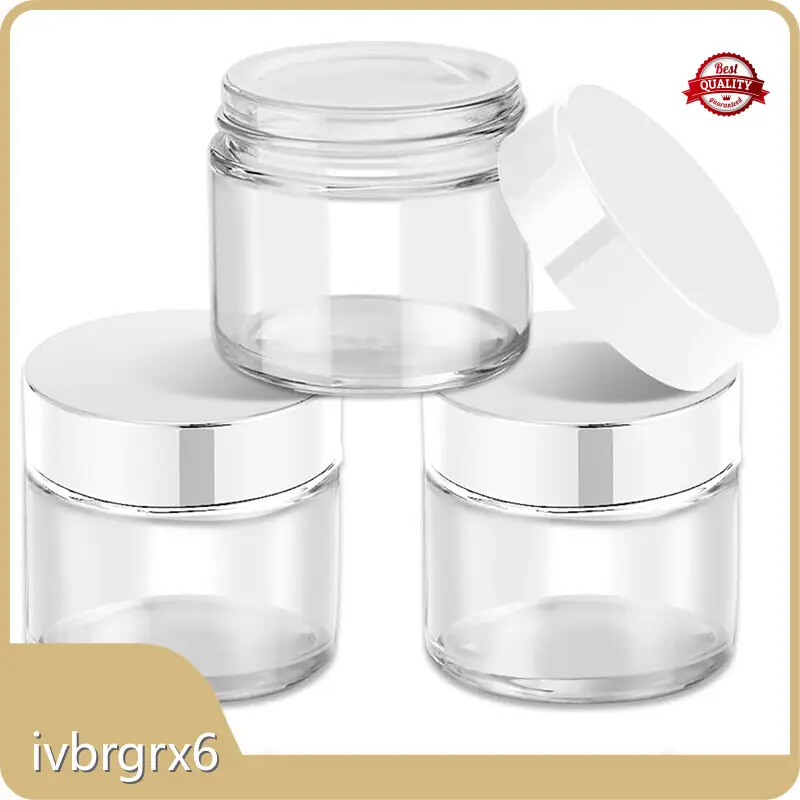 Hotfrosted Glass Cream Jar Availalbe SJ MINGHUA Brand 1