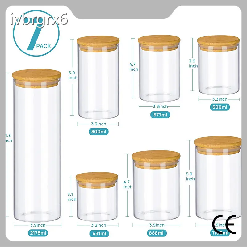 Custom Glass Food Containers SJ-GB-005 Factory Flexible Liquid Packaging 1