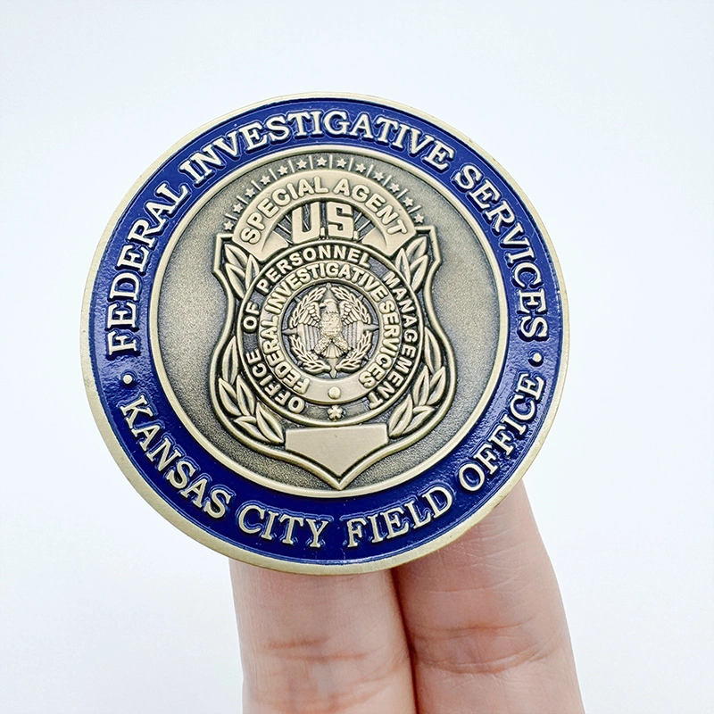 Wholesale Custom Coin Maker Enamel 2D 3D Metal Zinc Alloy Challenge Coins Supplier 1