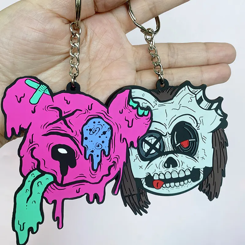 Custom Made Custom Pvc Keychains 4
