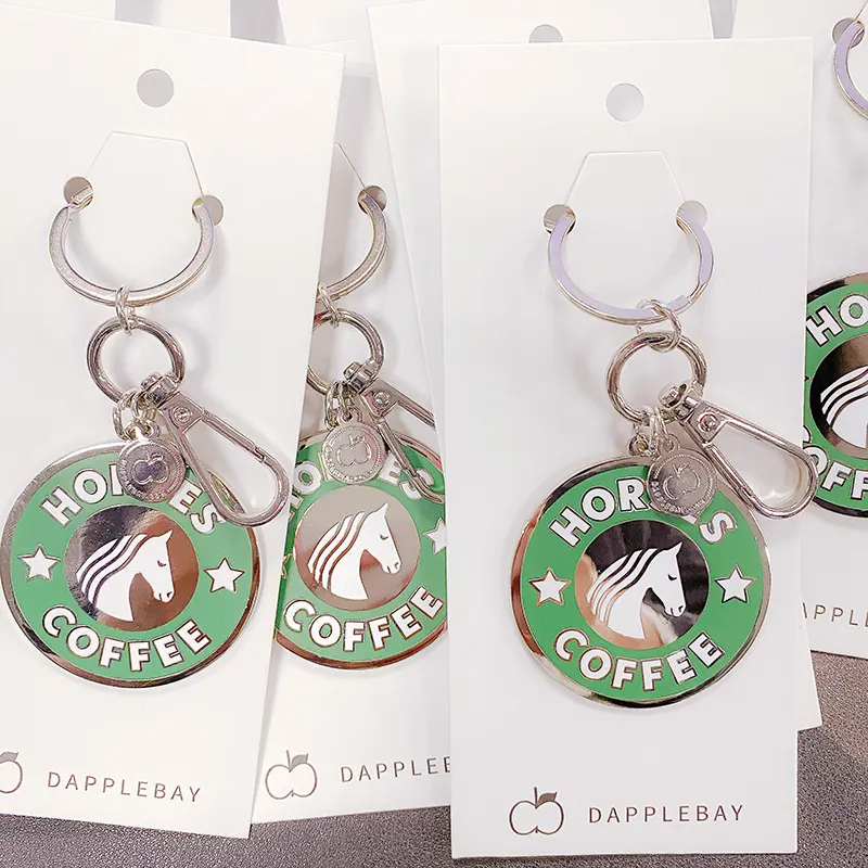Buy Custom Shape Metal Keychains Factory 4