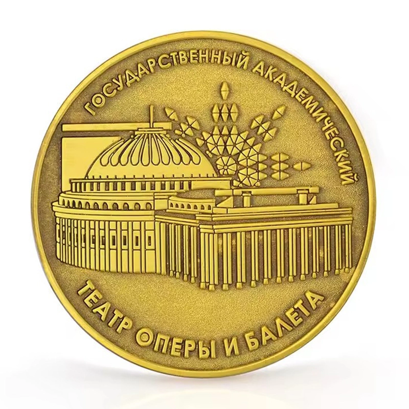 Manufacturer Custom Enamel Zinc Alloy 3D Metal Token Commemorative Challenge Coin 1