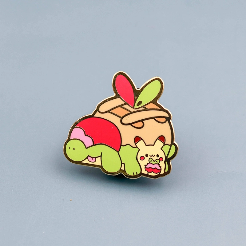 China Maker Wholesale Hat Collar Clothes Logo Gold Metal Hard Soft Enamel Lapel Pin 1