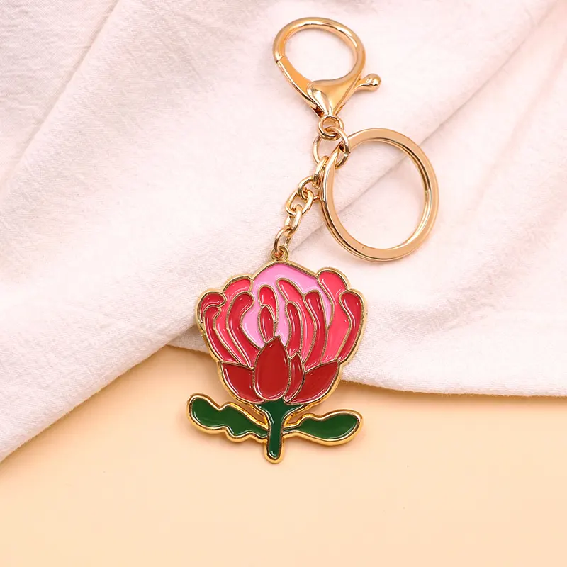 Custom Made Metal Name Keychain 3