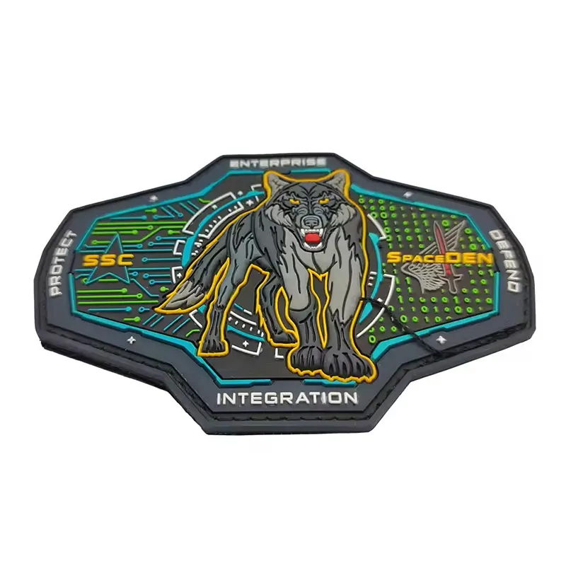 Rubber Logo Patch Factory Price 5
