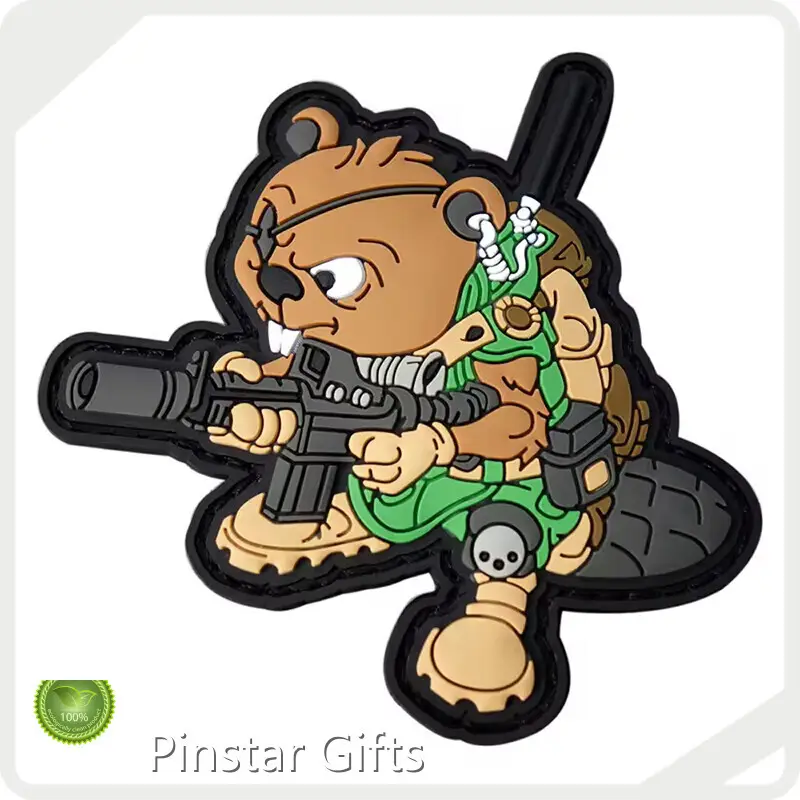 Rubber Logo Patches by Pinstar Gifts 1
