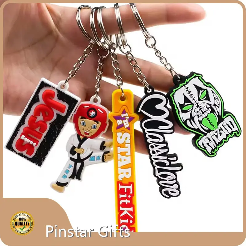 Pvc Keyring Wholesale 1