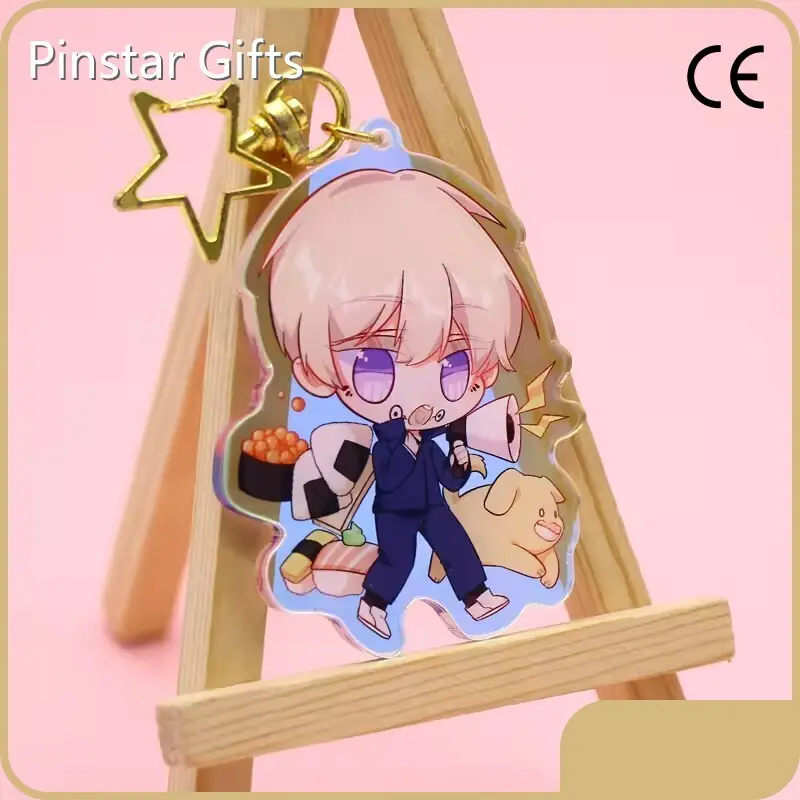 Printed Acrylic Keychain for Sale 1