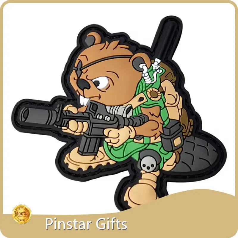 Rubber Logo Patch Factory Price 1