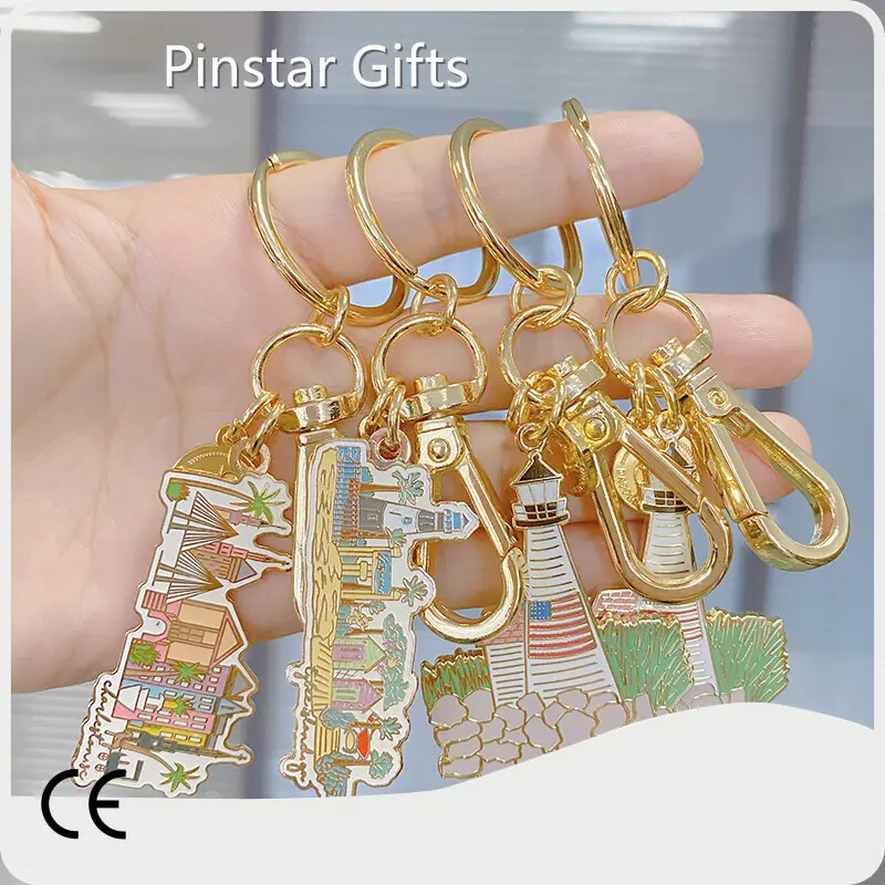 Customized Personalised Metal Key Ring 1