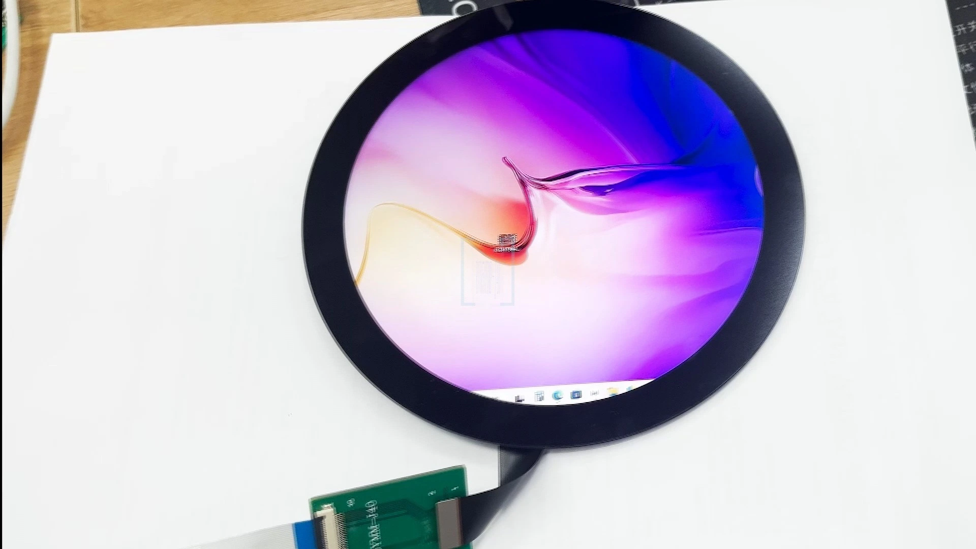 RJY 5 inch 1080*1920 TFT Round LCD Display 1