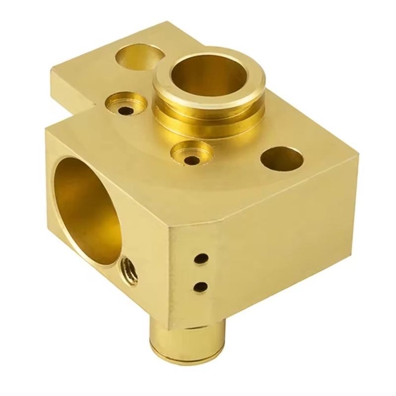Custom CNC Machined Brass Bronze and Stainless Steel Marine Parts 5 axis brass cnc machining parts manufacturing 1