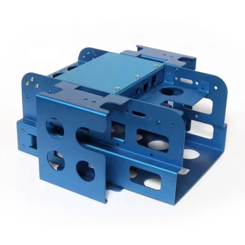 Custom anodized aluminum stamped parts professional aluminum sheet metal fabrication 1