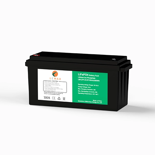 Batería de litio de 2,5 kWh LM-LFP-25,6 V 100 Ah 1