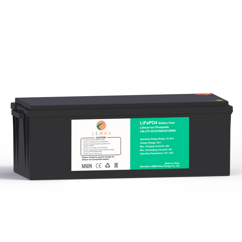 Batterie au lithium 5kWh LM-LFP-25.6V200Ah 3
