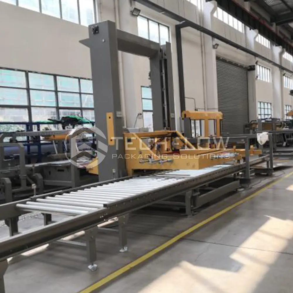 Palletizer Semi Otomatis oleh Techflow Pack 5