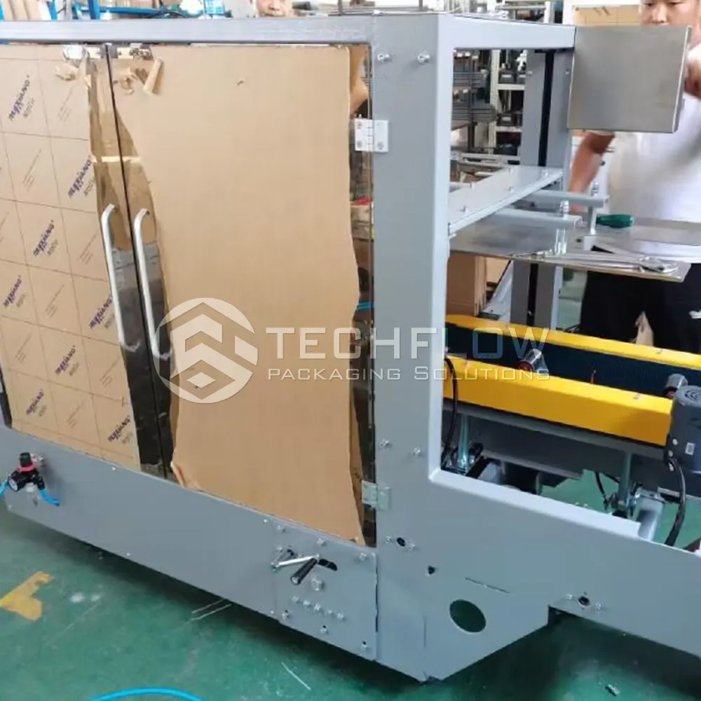 Techflow Pack Case Erector Machine Wholesale 4