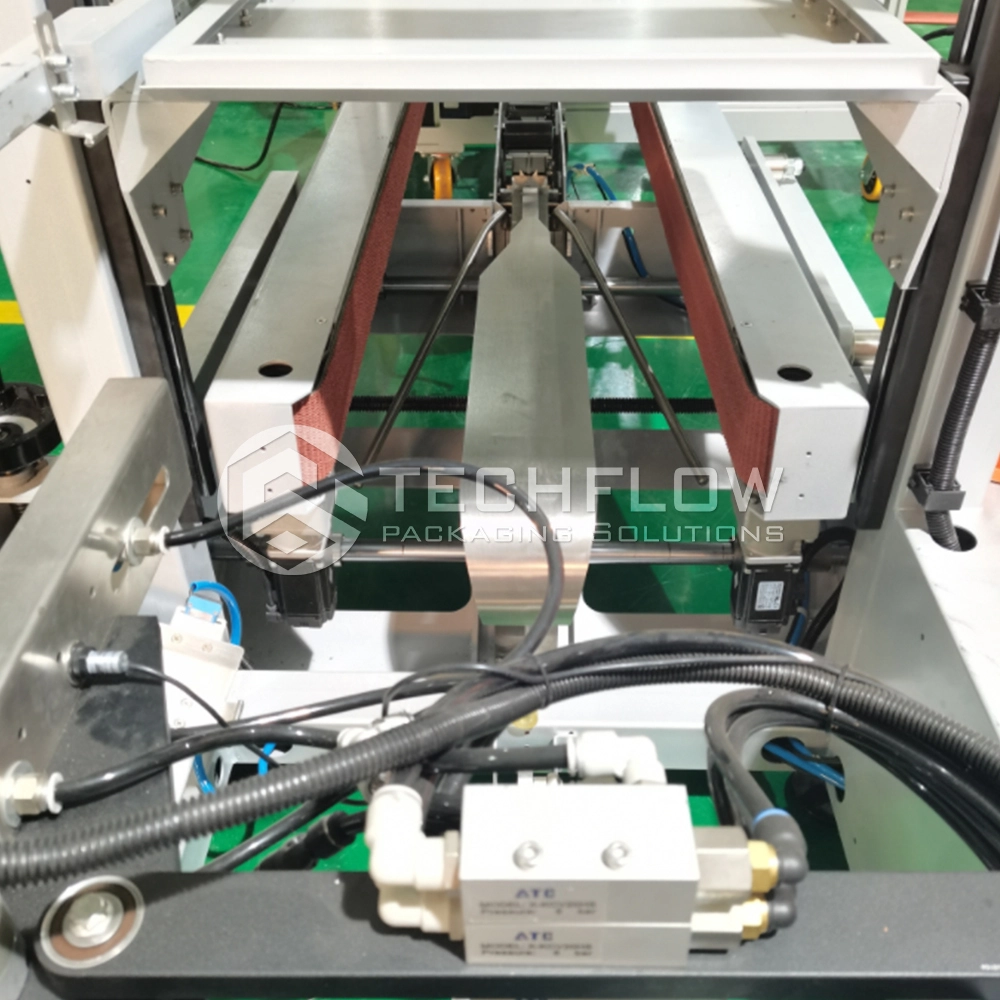 Custom Case Erector Techflow Pack กึ่งอัตโนมัติ 4