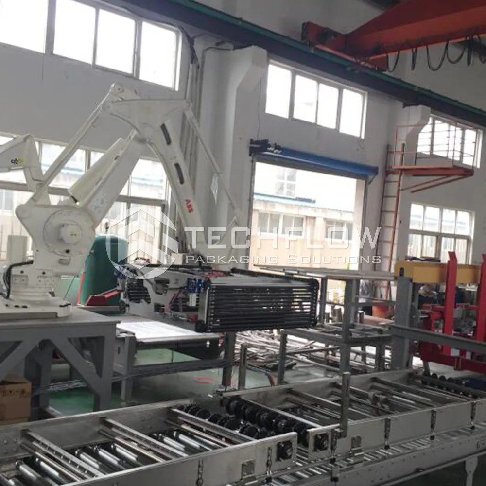 Techflow Pack Automatic Palletizer Manufacturers Price 6