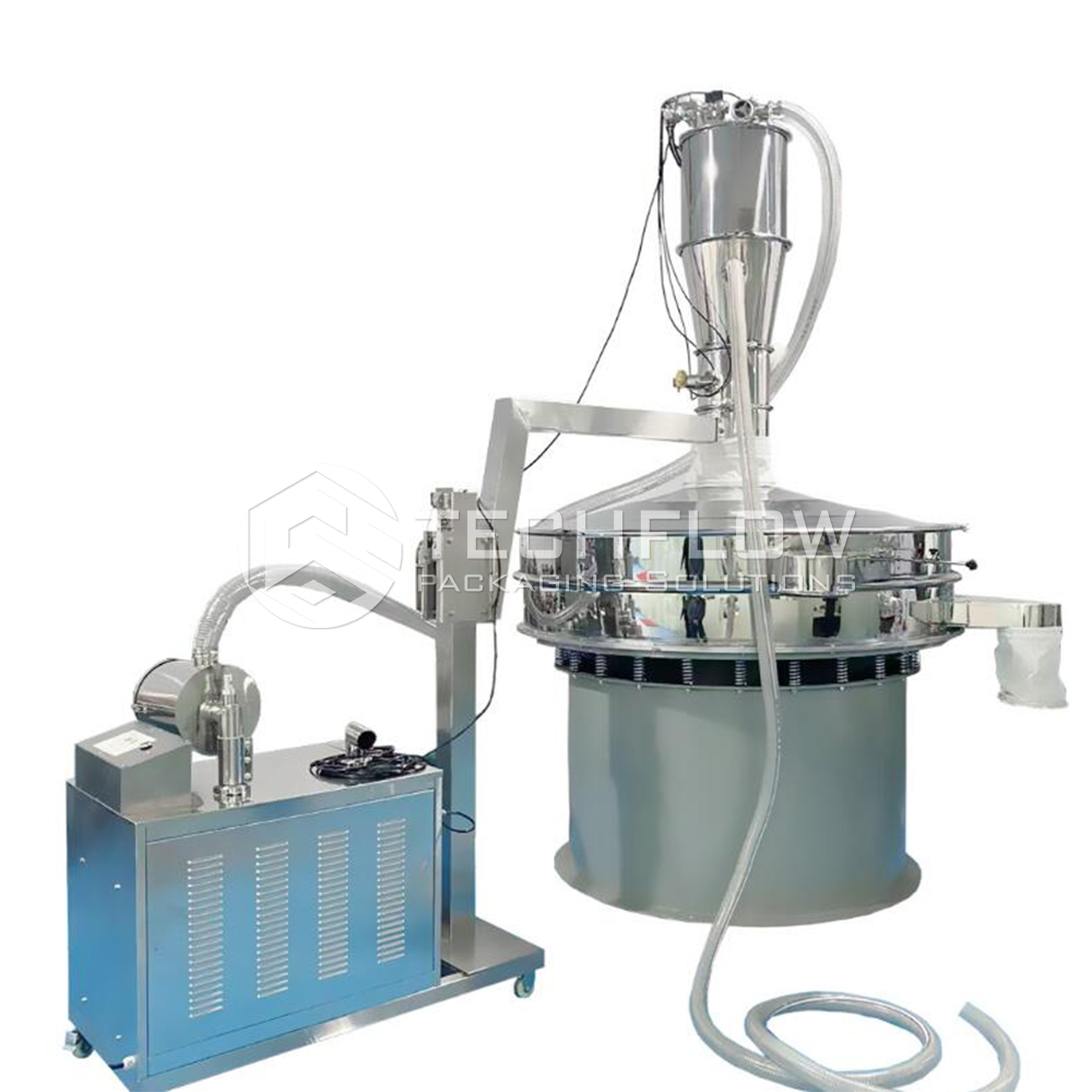 Machine de conditionnement de poudre chaude Marque Techflow Pack 2