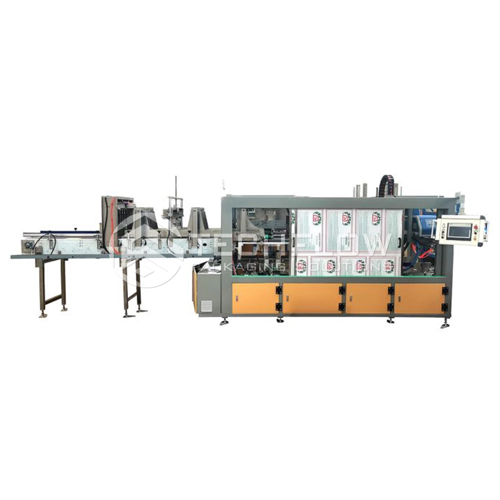 Wrap Around Cartoning Machine Vendor Techflow Pack 4