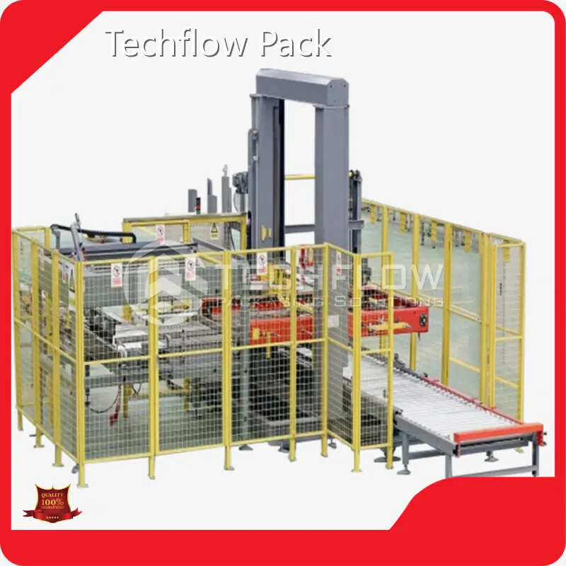 Hot Automated Palletizing Equipment Techflow Pack Brand 1