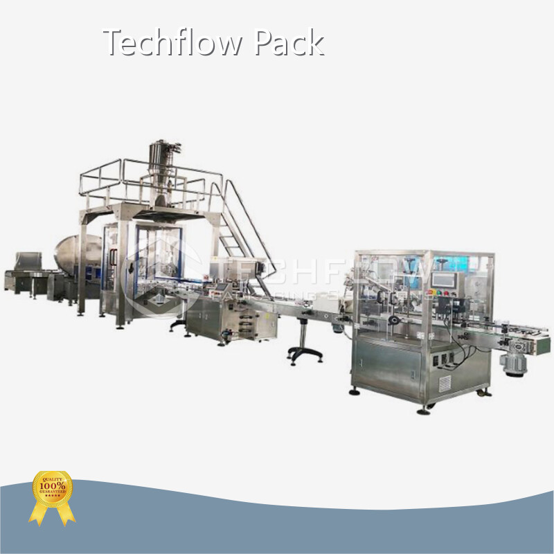 Techflow Pack dernière machine de remplissage de poudre de type tarière 1