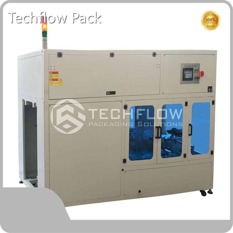 Empacadora de bandejas de alta velocidad Techflow Packmanufacturers 1